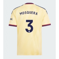 Camisa de Futebol Arsenal Cristhian Mosquera #3 Equipamento Alternativo 2026-27 Manga Curta